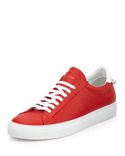 Givenchy red sneakers